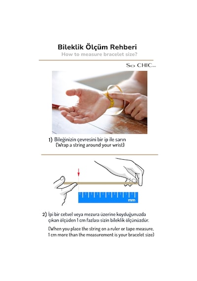 So Chic Lavinya 18 Ayar Sarı Altın Kaplama 19 Cm Gümüş Zincir Bileklik Sarı