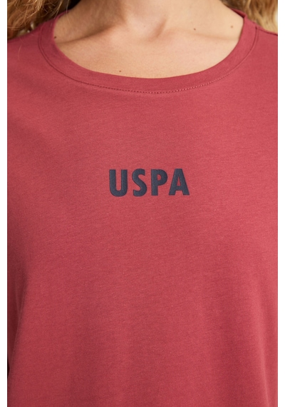 U.S. Polo Assn. U.s. Polo Assn. Kadın Vişne Tişört 50323530-vr223