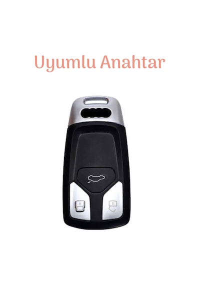 AUDİ Uyumlu A4 Q5 Q7 TT ANAHTAR KILIFI KREM