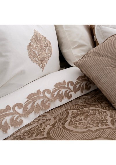Schafer Home Anna Çeyiz Set 11 Parça-cappuccino Kahverengi