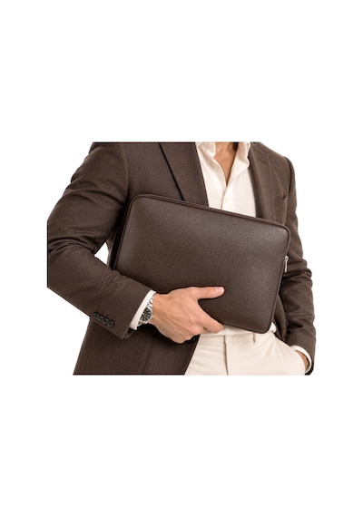 Unisex 13,3" Tablet Apple Uyumlu iPad Notebook Laptop Kılıfı Kahverengi