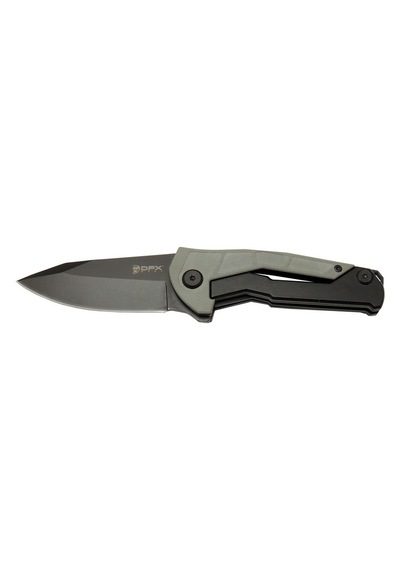 Dpxgear Sugga 915b Grn Siyah Kamp / Outdoor Çakı 17,5cm - Yarı Otomatik, Kemerlikli, Kutulu Altın - Siyah