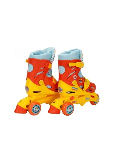 Paw Patrol 2'si 1 Arada Eğitici Paten Çift Fonksiyonlu Tekerlek Dengeli Başlangıç Seti