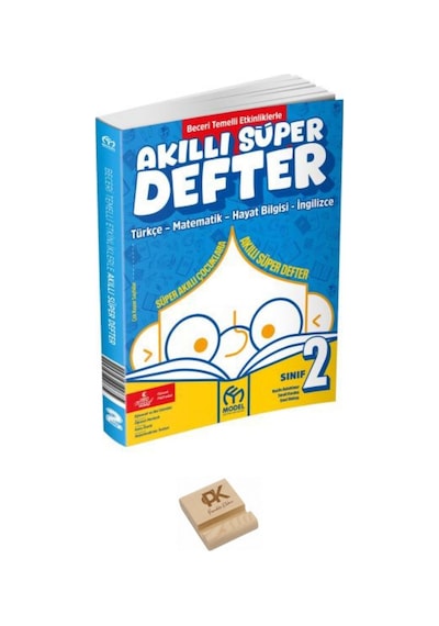 Model 2. Sınıf Akıllı Süper Defter Ve Telefon Standı