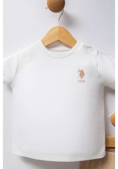 U.S. Polo Assn. Kız Bebek Beyaz Takım Usb2382-c-v1 Beyaz