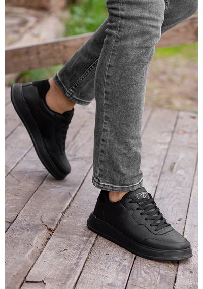 Daxtors D0158 Günlük Ortopedik Unisex Sneaker Spor Ayakkabı Siyah