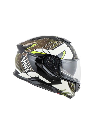 Shoei Gt-air 3 Hike Tc-11 Kapalı Kask Siyah - Beyaz - Kahverengi