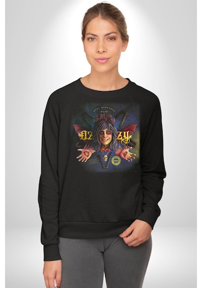 Ozzy Osbourne 80'ler Albüm Unisex Siyah Sweatshirt Siyah
