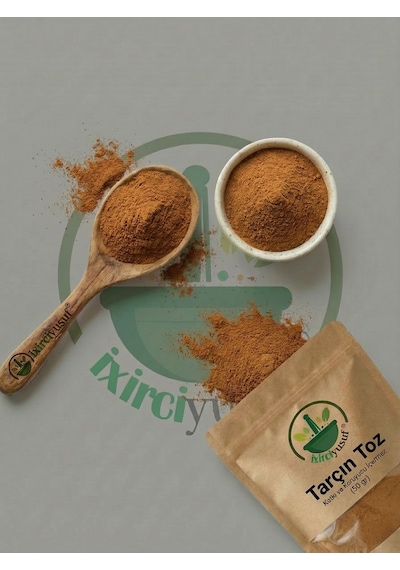 İxirciyusuf Tarçın Tozu Öğütülmüş Tarçın Cinnamon Powder Ground Cinnamon Doğal Baharat 50 G