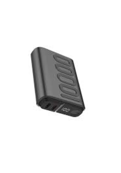 Bix Tpb15 10000mah Pd 20w / 22.5w Dijital Göstergeli Mini Hızlı Şarj Powerbank Siyah