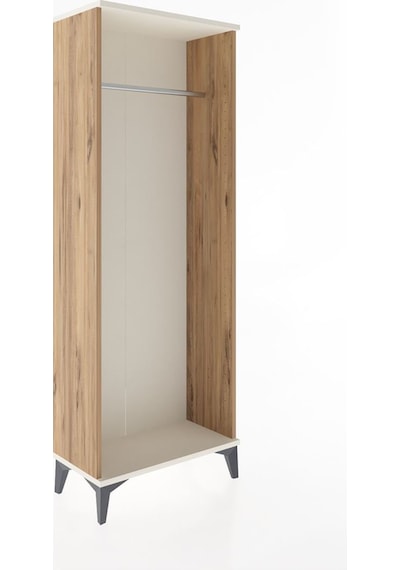 Arges Dolap Kapaklı Tek Askılı 60x30x163 Çam-aytaşı Çam