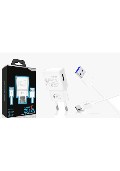 Şarj Aleti Takım Type-c 3.1a Qtop Q-ch05