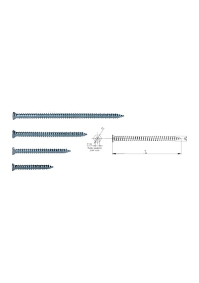 Buldex Vida 7,5x100 Dubelsiz Vida 10 Cm 10 Adet
