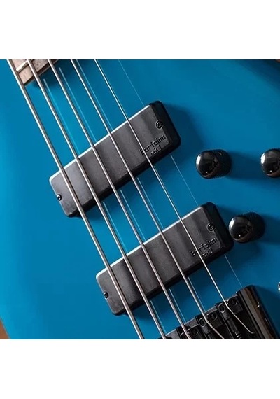 Cort C5 Deluxe Cbl Bas Gitar, 5 Telli, Şeker Mavisi