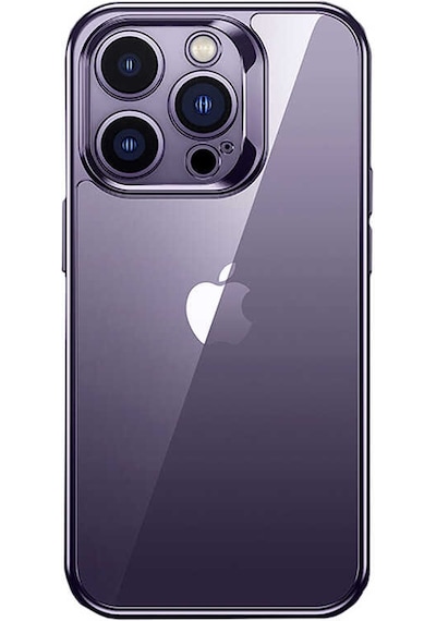 Benks Apple Uyumlu iPhone 14 Pro Kılıf Benks Electroplating TPU Kapak Ekran Koruyucu li BENKS-25417