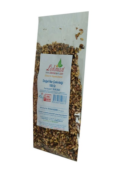 Doğal Nar Çekirdeği 100 Gr Paket