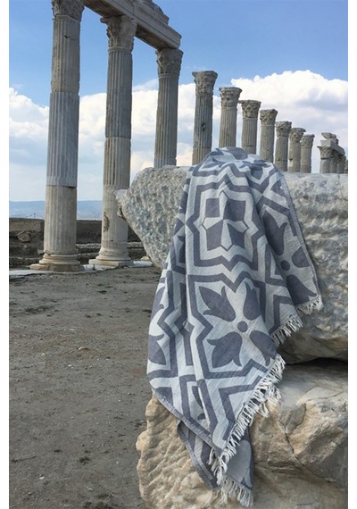 Lalezar Peştemal - Gri