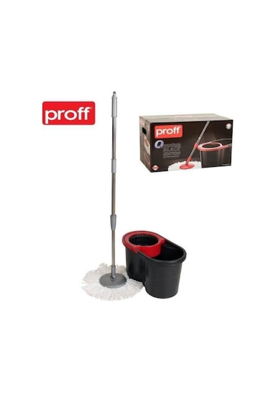 Proff Plastik Proff Quantum Black Edition Temizlik Seti Döner Başlıklı