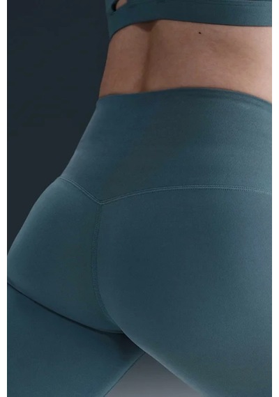Nike Zenvy Dri-fit Womens Training Pants.soft Kumaş Geniş Paça Kadın Antreman Eşofman Altı Mavi
