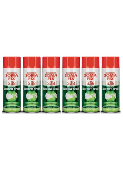 6 Ad Somafix 500ml Somafix Genel Amaçlı Sünger Sprey Yapıştırıcı