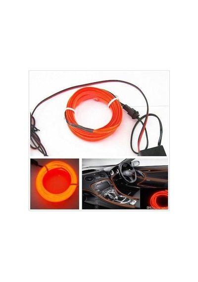 Nissan Qashqai Turuncu 2 Metre Neon Ip Torpido Fitili Oto Şerit L