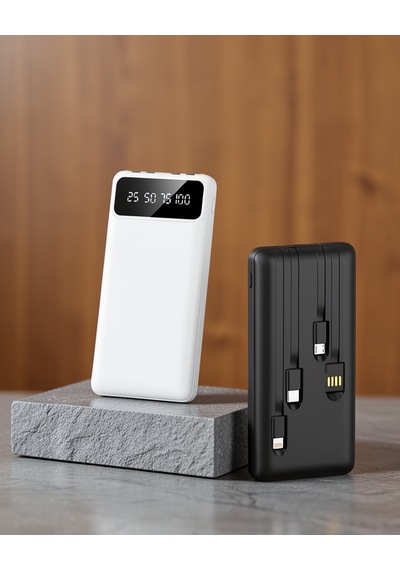 Powerbank 20.000 Mah Lcd Göstergeli Ucz20mahpowerbank3 Çok Renkli