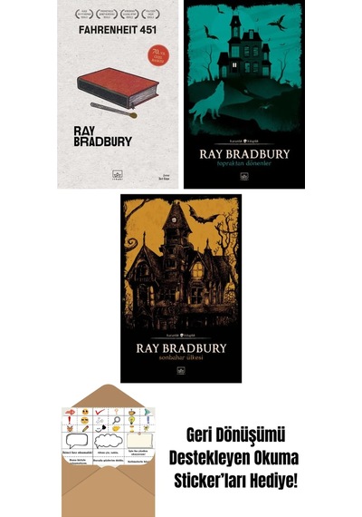 Fahrenheit 451 70. Yıl Özel Baskısı + Topraktan Dönenler + Sonbahar Ülkesi