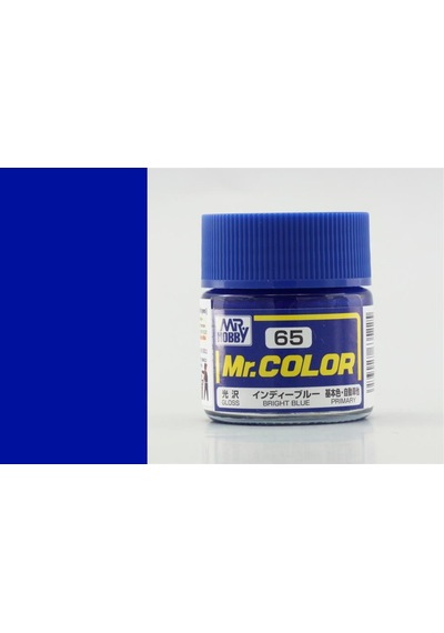 10 Ml. Bright Blue Mr.color Serisi Maket Boyası, Mr.hobby C065 Standart