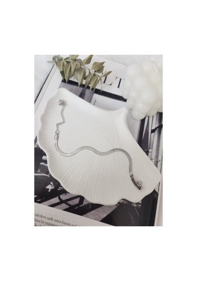 Steel Hasır Yassı İtalyan Paslanmaz Çelik Gold Silver Seçenekli Unisex Bileklik Fuşya