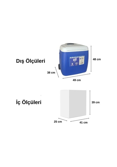Freeze Peak Eco Cool 40 Qt Soğutucu Buzluk 38 Litre 001