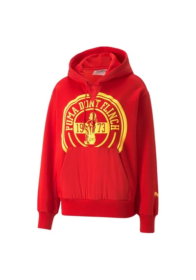 Puma Mod Kadın Basketbol Kapüşonlu Sweatshirt High Risk Red High Risk Red
