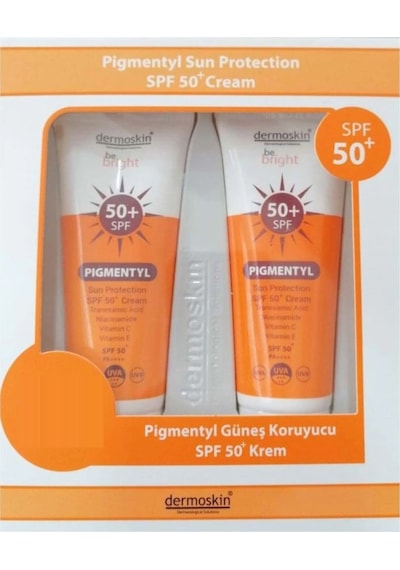 Dermoskin Be Bright Pigmentyl Güneş Kremi SPF50+ 2 x 75 ML