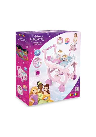 Smoby Disney Prenses Servis Arabası, Çay Ve Kahvaltı Oyun Seti 312502