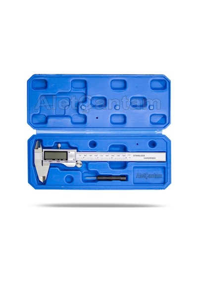 Merttools 150mm Dijital Kumpas Paslanmaz Çelik Gövde Büyük Ekran Akyüz Teknik