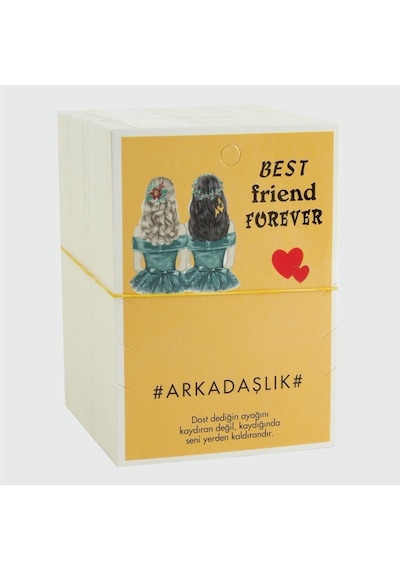 Hnrlıshp 3lü Arkadaşlık Bileklik Kartı-sarı Çok Renkli 40229107