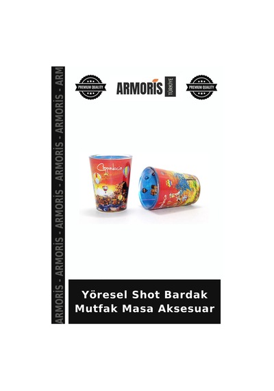 Yöresel Shot Bardak Mutfak Masa Aksesuar