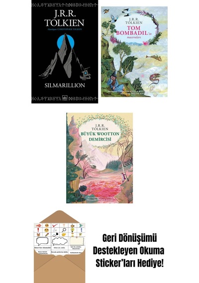 Silmarillion + Tom Bombadil İn Maceraları Özel Ciltli Baskı + Büyük Wootton Demircisi Özel Ciltli Baskı