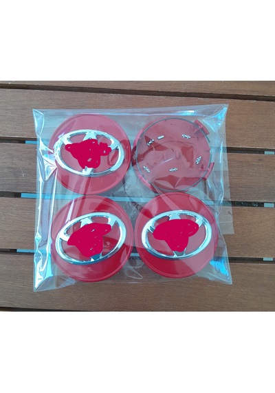 Corolla Cross Jant Göbeği Kırmızı 62 Mm 1 Takım