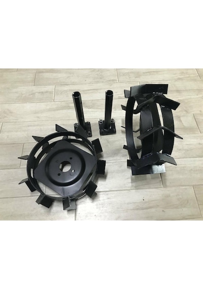 Çapa Makinası Demir Teker Takımı Aks Dahil-30585