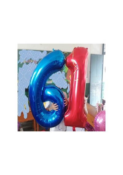 9 Rakam Lacivert Folyo Balon 76 Cm 418