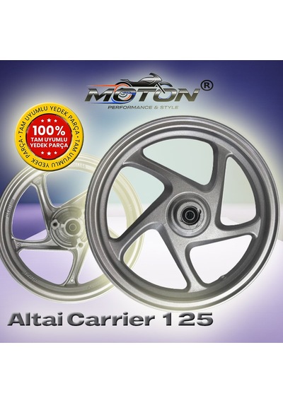 Altai Carrier 125 Ön Jant 12 İnç Gri