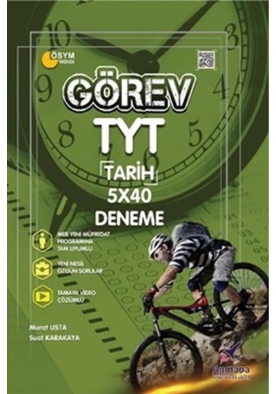 TYT Tarih 5 x 40 Deneme  -  Murat Usta  -  Armada Yayınları