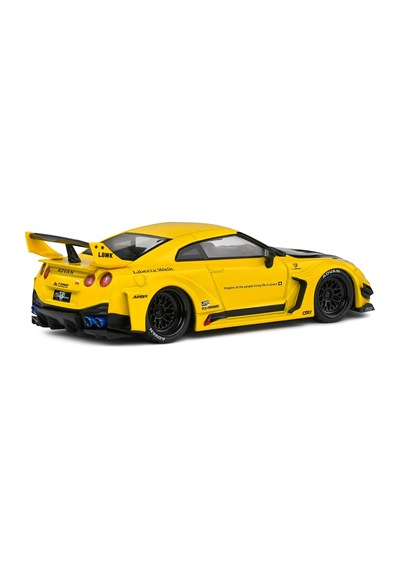 Solido Nissan Gtr35 Lbwk Silhouette Yellow 2019