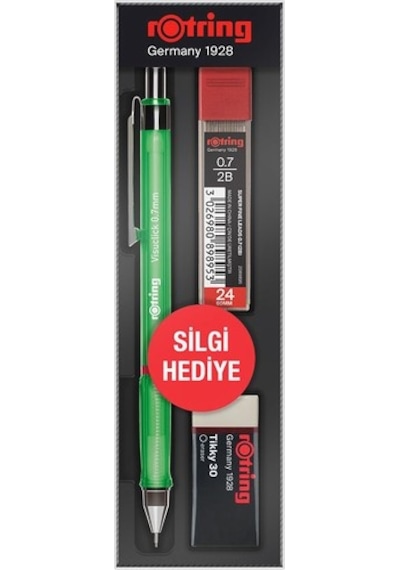 Rotring Visuclick Versatil Kalem Okul Seti Yeşil 0.7 Mm Ro-Vk07