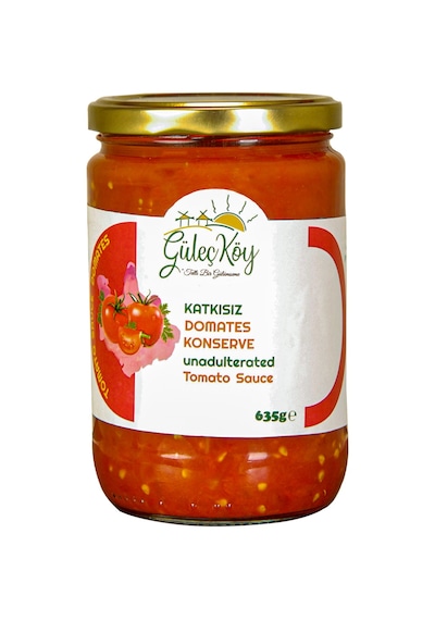 Güleç Köy Domates Konservesi 635 G