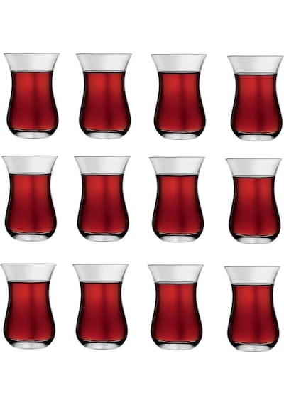 Paşabahçe 62511 Aıda Çay Bardağı 12 Li Çay Bardak