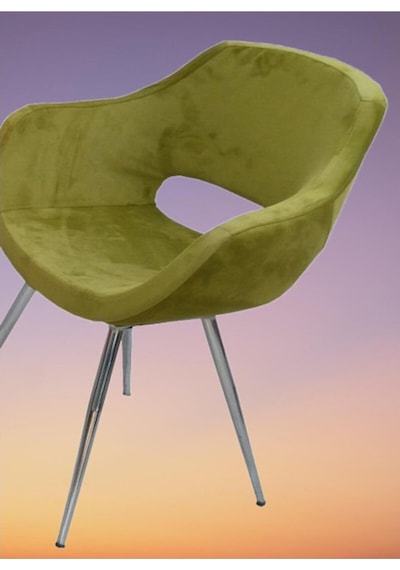 Bengimobilya Sandalye Monaco Metal Nikelaj Ayak Ortopedik Dökme Sünger Baby (518174076)