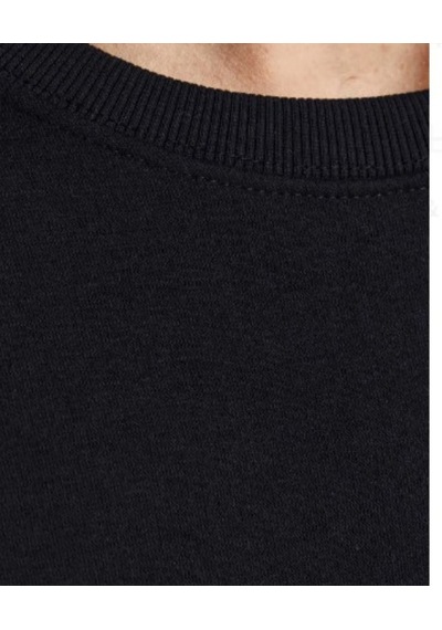 Jack & Jones Jack&Jones 12249341 - Bisiklet Yaka Erkek Sweatshirt Siyah