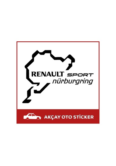 Renault Sport Nürburgring Sticker Renault Sticker Arma Sticker
