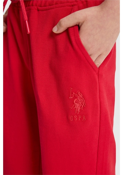 U.S. Polo Assn. U.s. Polo Assn. Erkek Çocuk Kırmızı Şort Örme 50320517-vr171 Basıc Kırmızı